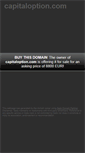 Mobile Screenshot of capitaloption.com